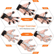 Silicone Finger Strengthener &amp; Trainer