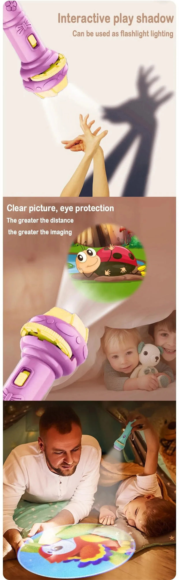Cartoon Projection Flashlight