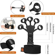 Silicone Finger Strengthener &amp; Trainer