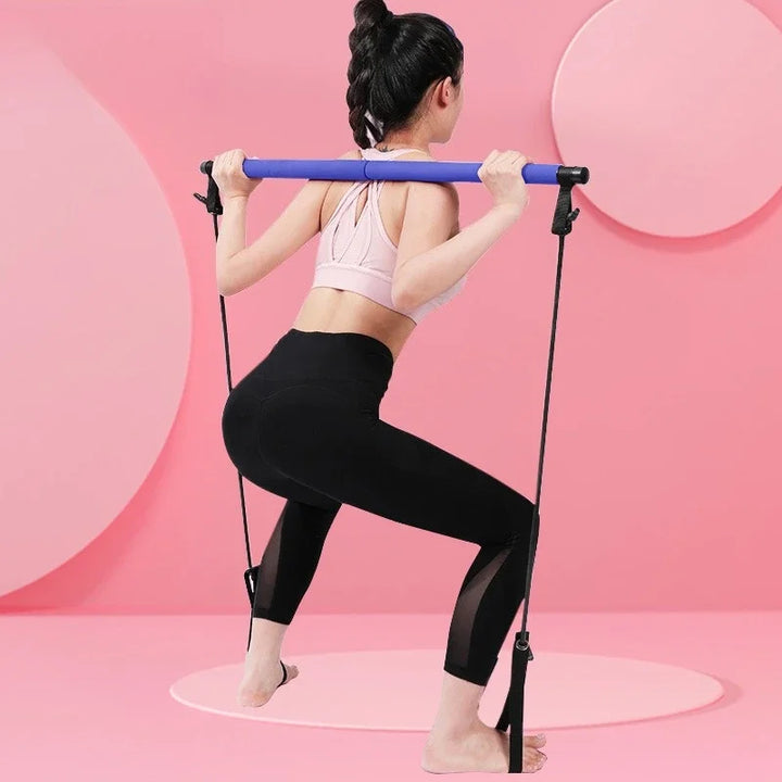 Barra de Pilates Multifuncional Barra de Fitness - Kibal