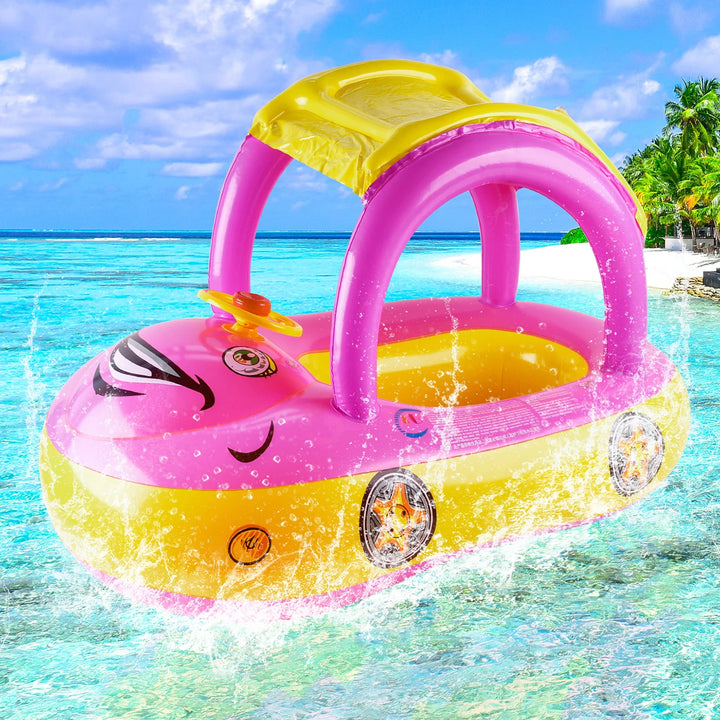 Flotadores de Piscina para Niños Pequeños con Forma de Coche - Kibal