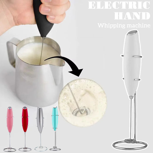 Mini Portable Milk Frother &amp; Whisk