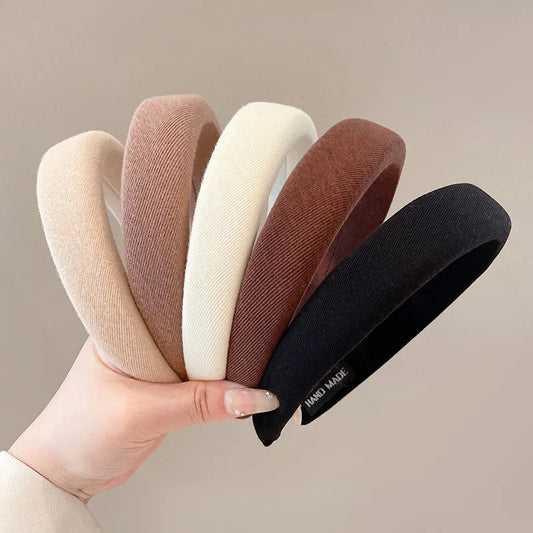 Fashion Solid Color Hairbands