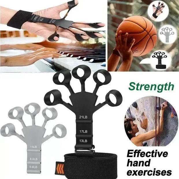 Silicone Finger Strengthener &amp; Trainer